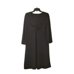 Navy Blue Vero Moda Women's Killo Twisted Trapeze Dress